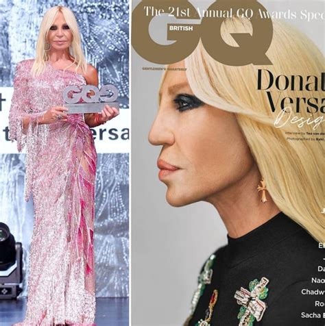 vestido que uso donatella versace